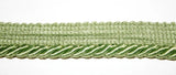Corda cordone con fettuccia nastro passamaneria altezza 2 cm 790/6 a metraggio