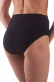Slip culotte vita alta donna elasticizzato microfibra Bellissima 017 elastico