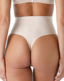 Perizoma-vita-alta-invisibile-da-donna-cotone-elastico-Jadea-8025-string-laser