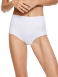 
Slip Midi vita alta invisibile da donna cotone elastico Jadea 8011 taglio laser