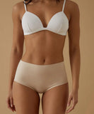 
Slip Midi vita alta invisibile da donna cotone elastico Jadea 8011 taglio laser