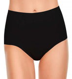 
Slip Midi vita alta invisibile da donna cotone elastico Jadea 8011 taglio laser