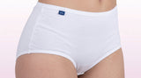 Kica - 6 Slip midi da donna vita alta in cotone elasticizzato Art. 4123