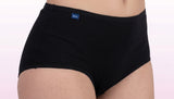 Kica - 6 Slip midi da donna vita alta in cotone elasticizzato Art. 4123