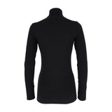 Maglia dolcevita da donna manica lunga in cotone elastico garzato Cotonella 3505