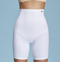 Pantaloncino modellante gamba lunga vita alta effetto push up da donna Andra F51