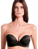 Reggiseno donna fascia balconcino super push up più 2 taglie Lormar Double Extra