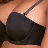 Reggiseno a fascia imbottito con ferretto spalline removibili Love and Bra Cindy