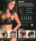 Reggiseno balconcino pizzo imbottito con ferretto coppa B Love and Bra Chantal