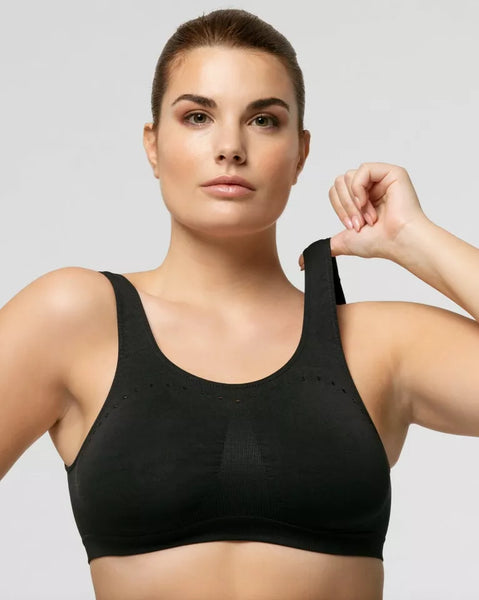 Reggiseno Senza Ferretto Pompea - Confezione Da 3 Seamless In Microfibra Morbida, Effetto Seconda Pelle - Foto 5