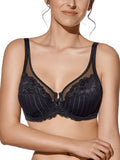 Reggiseno da donna Balconcino con Ferretto pizzo non imbottito Mariluz Selene