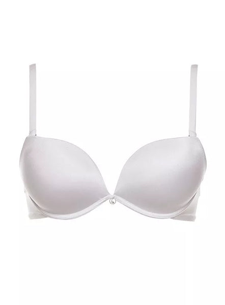 Reggiseno da donna balconcino super push up con ferretto più 2 taglie Lormar Double