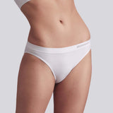 3 Slip a vita bassa da donna elasticizzato in microfibra Bellissima 015 elastico