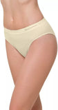 3 Slip sgambato donna elasticizzato microfibra Bellissima 014 elastico morbido
