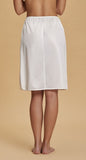Sottogonna media altezza liscia con spacco laterale lingerie da donna Andra 025