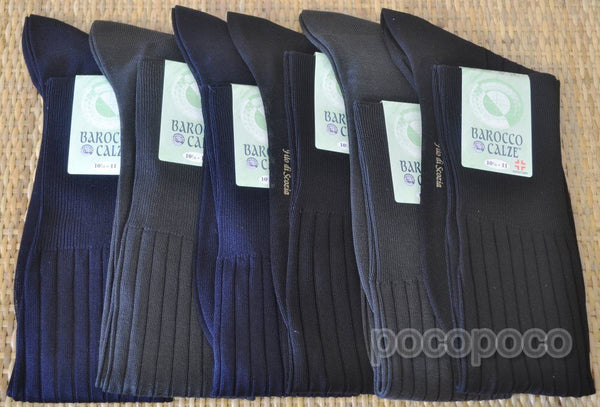 6 Paia Di Calzettoni Uomo Ciocca Lunghi Peso Medio In Pura Lana A Costa Media 8300333944241 - Foto 5
