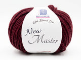 Gomitolo filato lana merinos BBB New  Master irrestingibile misto lana 50 gr 125 metri