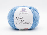 Gomitolo filato lana merinos BBB New  Master irrestingibile misto lana 50 gr 125 metri