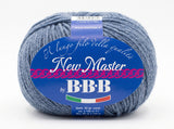 Gomitolo filato lana merinos BBB New  Master irrestingibile misto lana 50 gr 125 metri