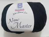 Gomitolo filato lana merinos BBB New  Master irrestingibile misto lana 50 gr 125 metri