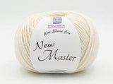 Gomitolo filato lana merinos BBB New  Master irrestingibile misto lana 50 gr 125 metri