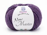 Gomitolo filato lana merinos BBB New  Master irrestingibile misto lana 50 gr 125 metri