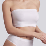 Reggiseno Fascia donna top microfibra sottogiacca Bellissima 081 elasticizzata