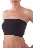 Reggiseno Fascia donna top microfibra sottogiacca Bellissima 081 elasticizzata