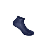 Dublo - 3 Paia fantasmini mini calza rasati da uomo in cotone filo di scozia calzettini calzini lisci CD0333C