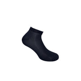Dublo - 3 Paia fantasmini mini calza rasati da uomo in cotone filo di scozia calzettini calzini lisci CD0333C