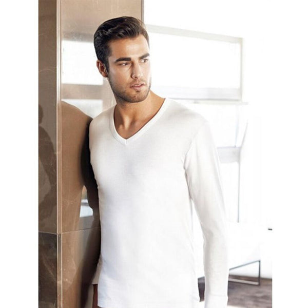 Maglia Intima Magliette Uomo Manica Lunga LEABLE MAGLIA UOMO MISTO