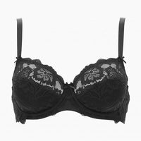 Reggiseno da donna pizzo balconcino con ferretto coppa B C e D Lepel 251 Belseno