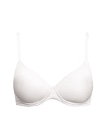 Sièlei - Reggiseno da donna imbottito preformato coppe graduate foderato senza ferretto coppa B 1556 chiusura sul retro Sìèlei Sielei