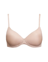 Sièlei - Reggiseno da donna imbottito preformato coppe graduate foderato senza ferretto coppa B 1556 chiusura sul retro Sìèlei Sielei