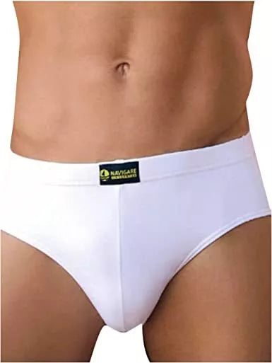slip da uomo elasticizzato con elastico interno in cotone bielastico navigare