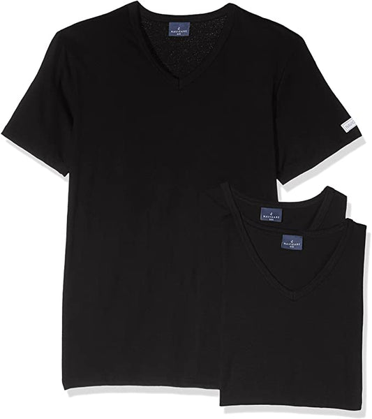 Magliette Intime Uomo Irge - Set 3 In Cotone Elasticizzato | Girocollo E Scollo V | Cuciture Piatte - Foto 8