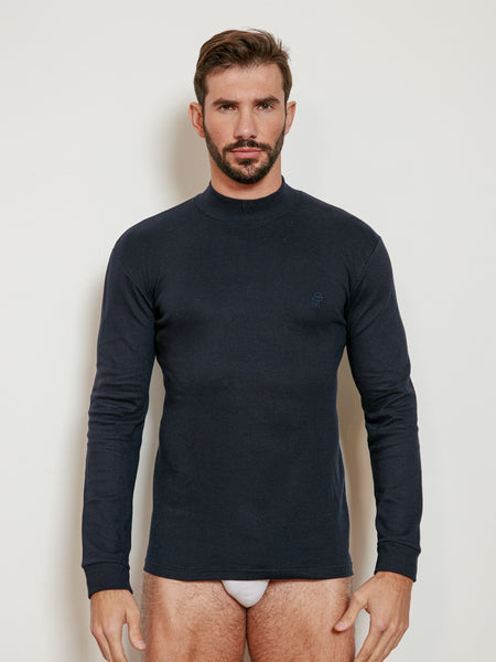 Maglie Lunghe Uomo Maglia Dolcevita Uomo Toocoll K107 Collo Alto