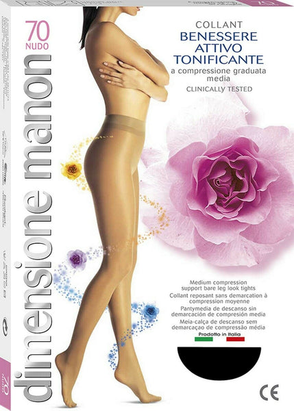 Collant Manon 140 Coprente Calzettoni Felpati Calze Manon A