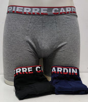Pierre Cardin -3 Stretch cotton men's boxers with external PCM elastic F207