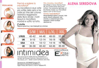 Intimidea – Nahtloses Empire-Tanktop aus Mikrofaser mit breiten Schultern für Damen